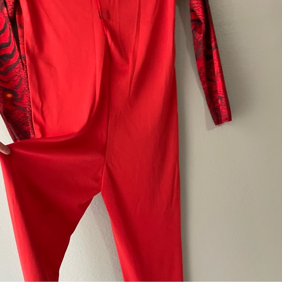 Hyde & Eek! | Red Dragon Overall Bodysuit Kids Halloween Costume - Picture 7 of 14